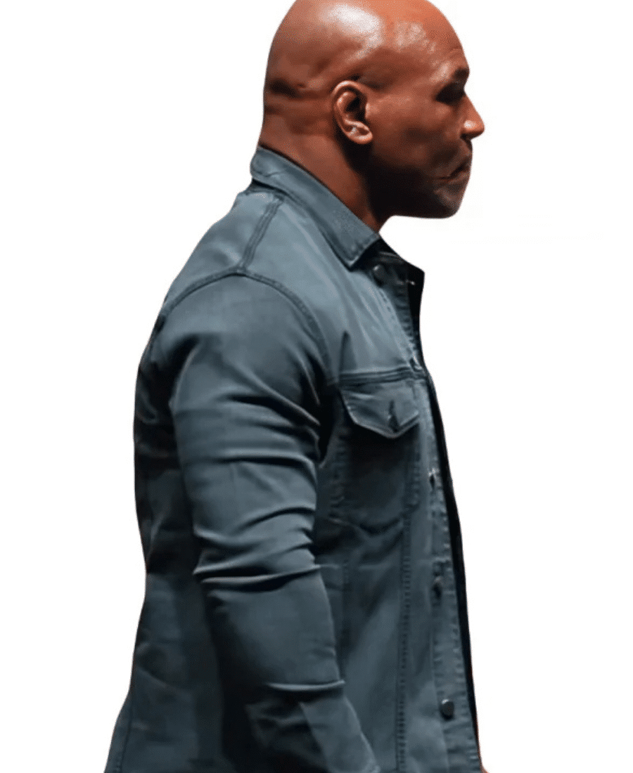 Mike Tyson Grey Denim Jacket