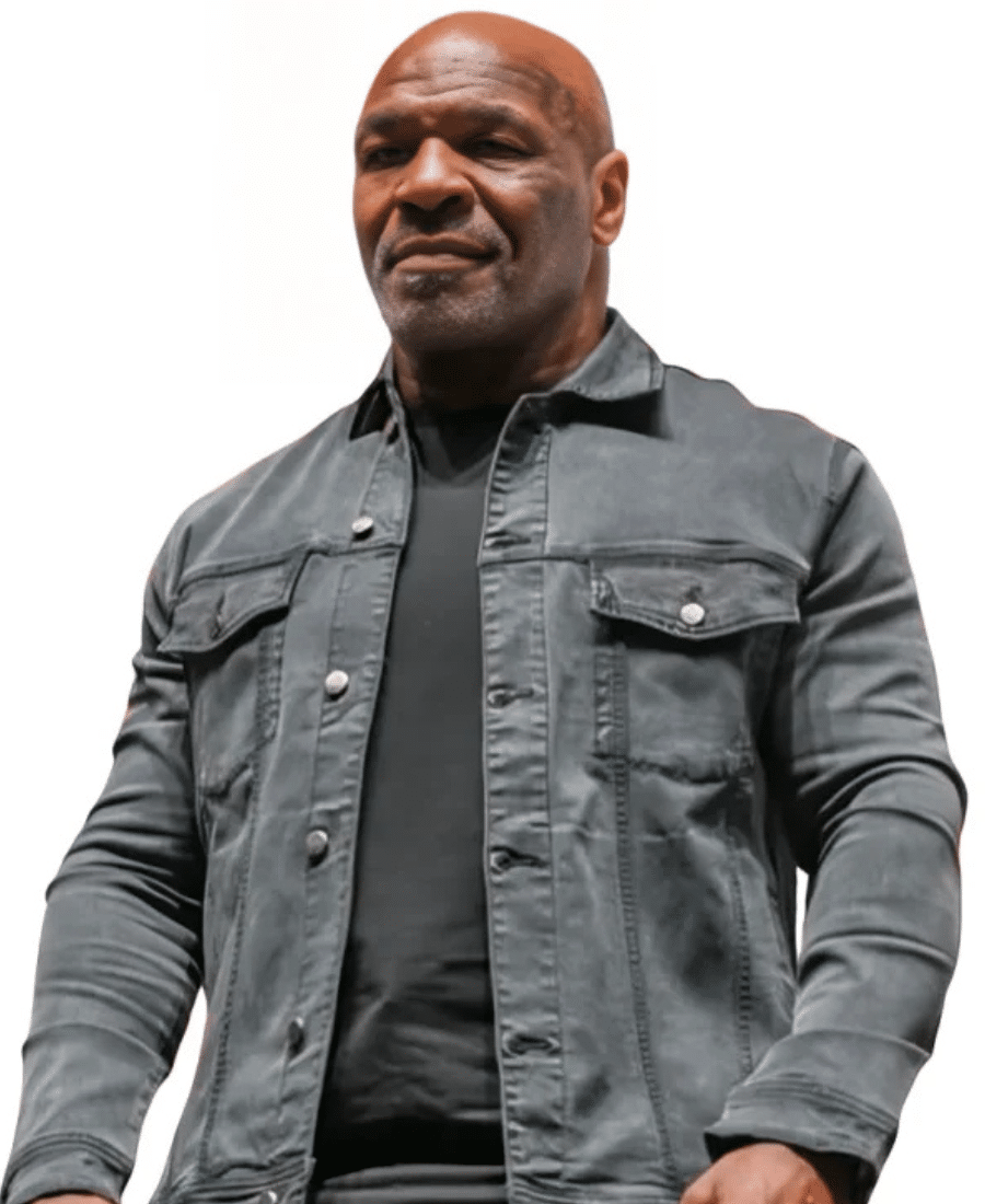 Mike Tyson Grey Denim Jacket