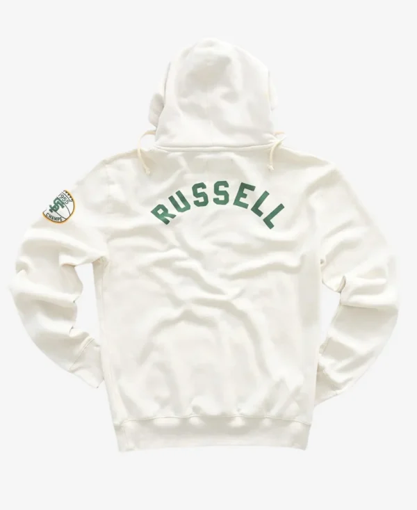 Kevin Garnett USF Bill Russell White Hoodie - Image 3