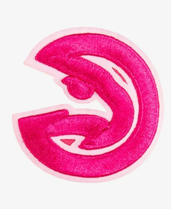 Atlanta Hawks Triple Pink Satin Jacket