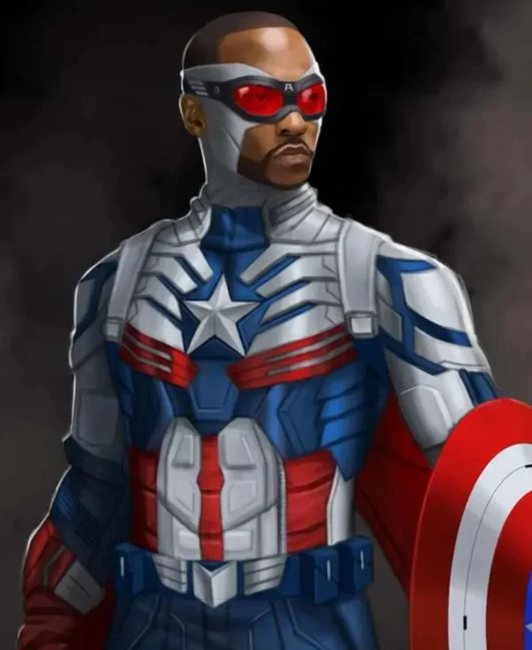 Captain America Brave New World 2025 Sam Wilson Jacket