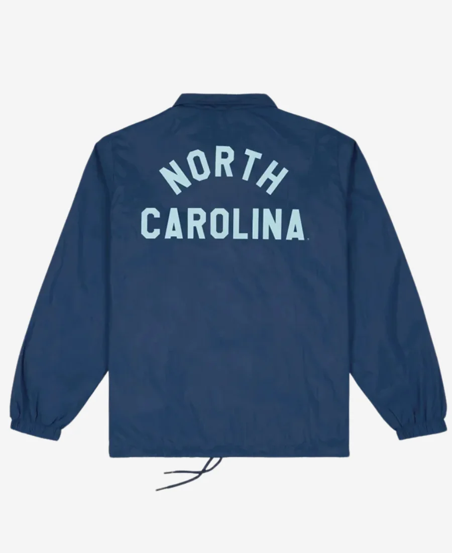 UNC Tar Heels Retro Rameses Coaches Jacket