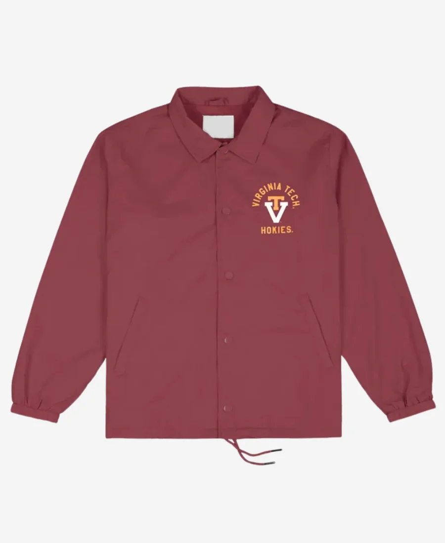 Virginia Tech Hokies Vintage VT Coaches Jacket