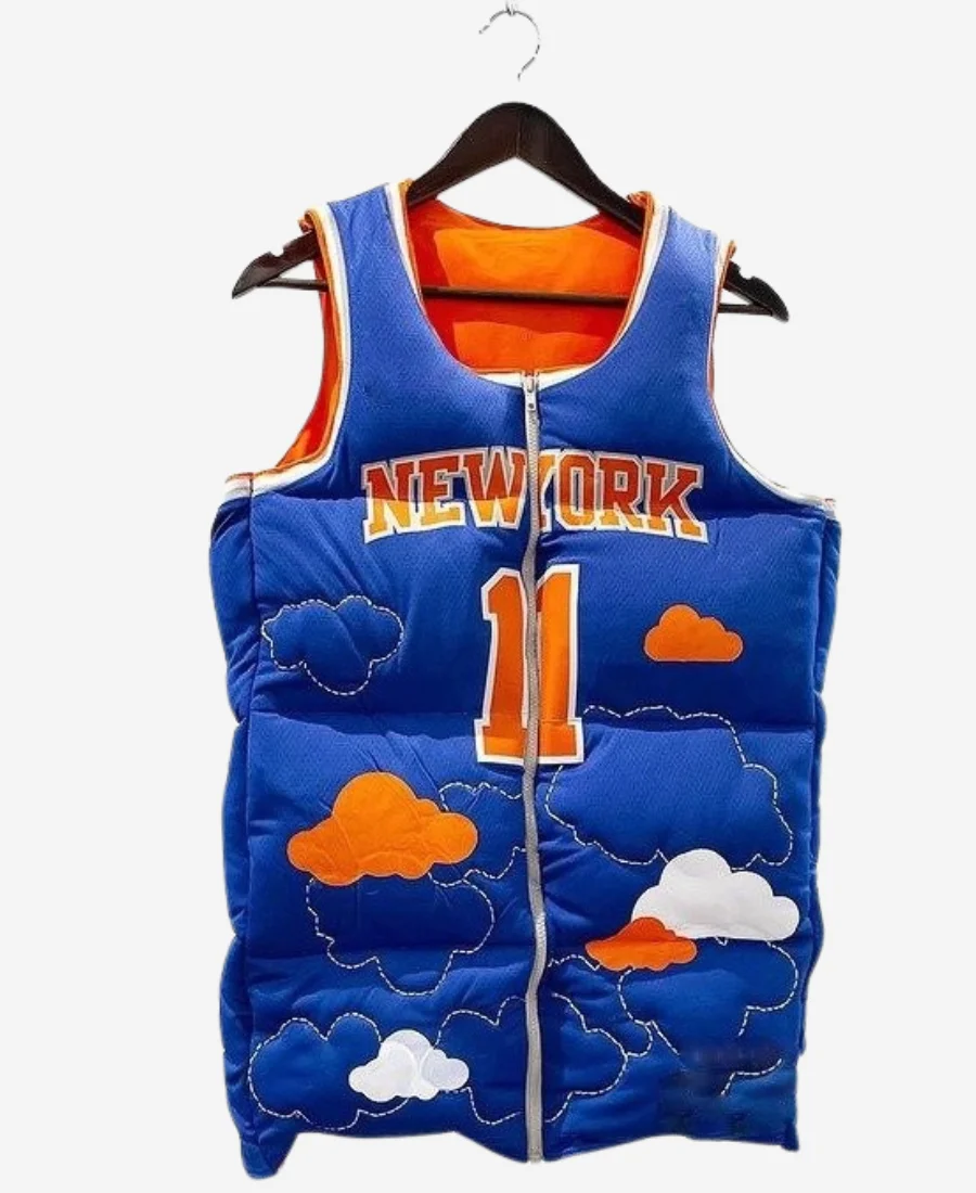 New York Jalen Brunson Knicks Puffer Vest