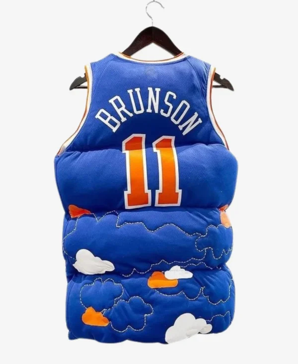 New York Jalen Brunson Knicks Puffer Vest