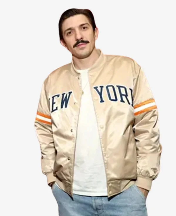 New York Knicks Andrew Schulz Bomber Jacket